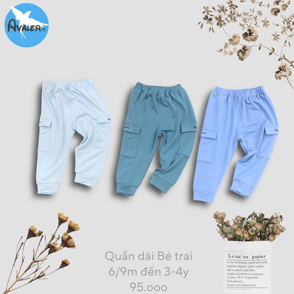 Avaler - Quần nỉ cho bé trai bé gái từ 6 tháng đến 4 tuổi