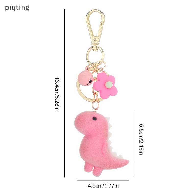 Piqt Móc Khóa Hình Khủng Long Mềm Mại Dễ Thương