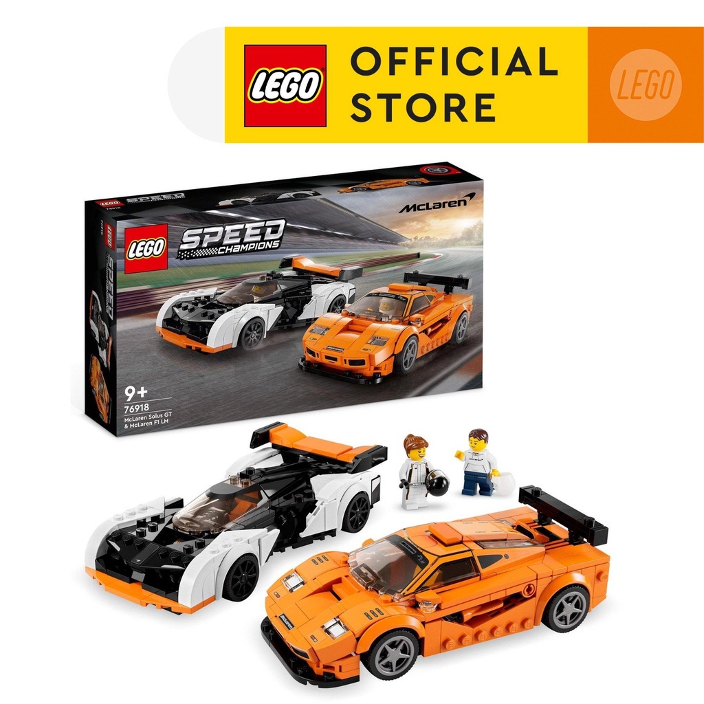 Xả hàng  LEGO SPEED CHAMPIONS 76918 tặng kèm xe