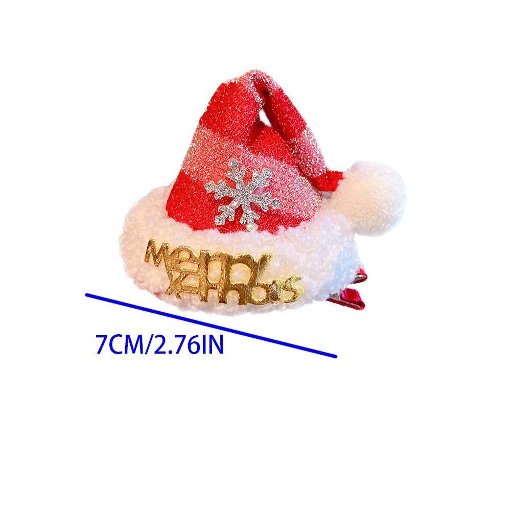 Jestine Kẹp Tóc Hình Tuần Lộc / Ông Già Noel / Ngôi Sao / Cây Thông Giáng Sinh Hàn Quốc Sáng Tạo Cho Nữ / Trẻ Em