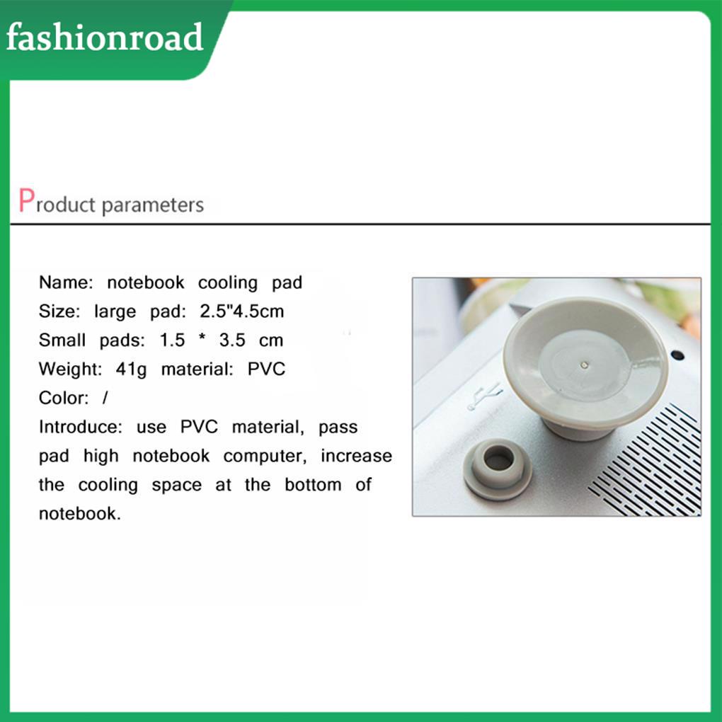 Set 4 Đế Hút Chân Không Làm Mát laptop Tiện Dụng