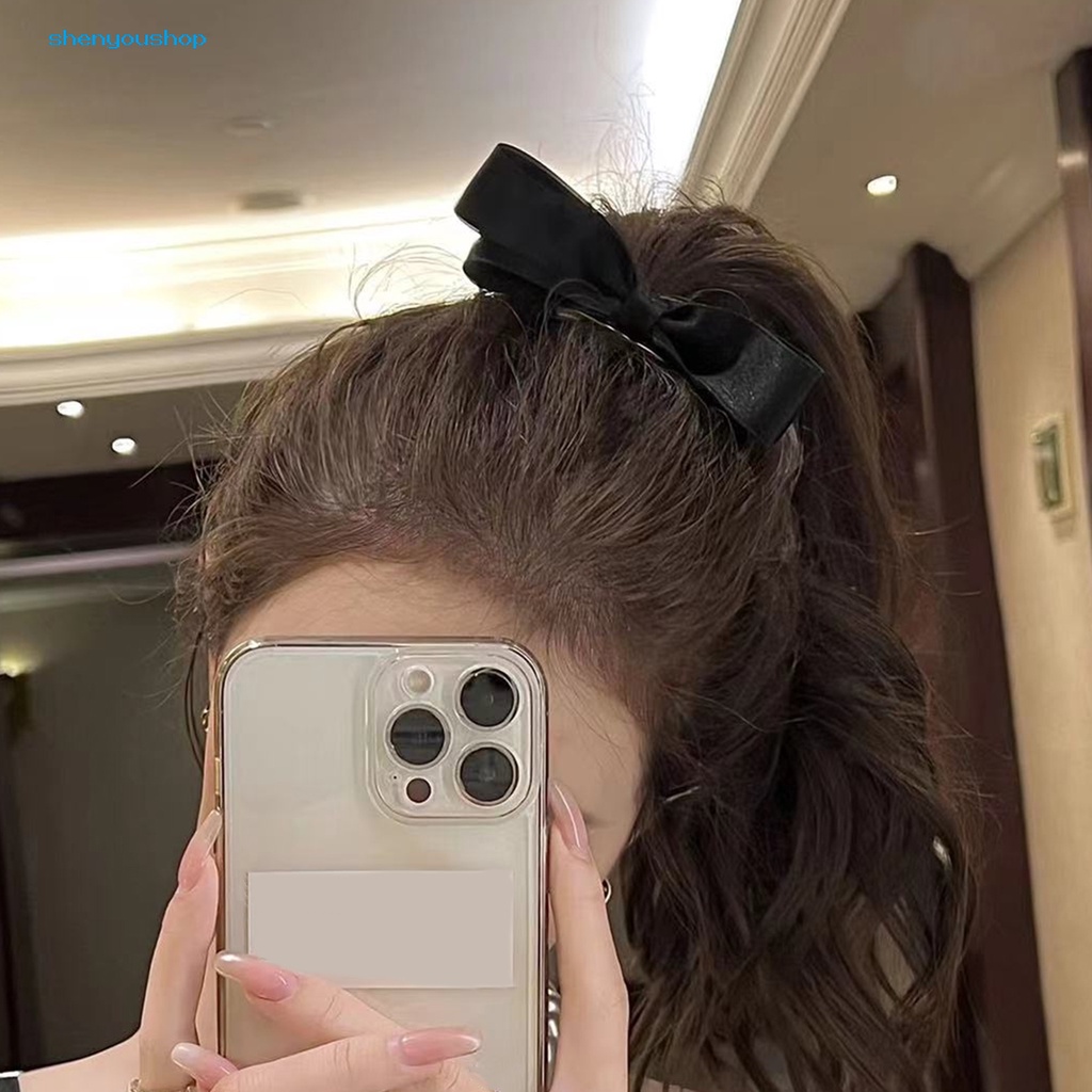 Kẹp Tóc Hình Nơ 3d Dễ Thương Dành Cho Nữ