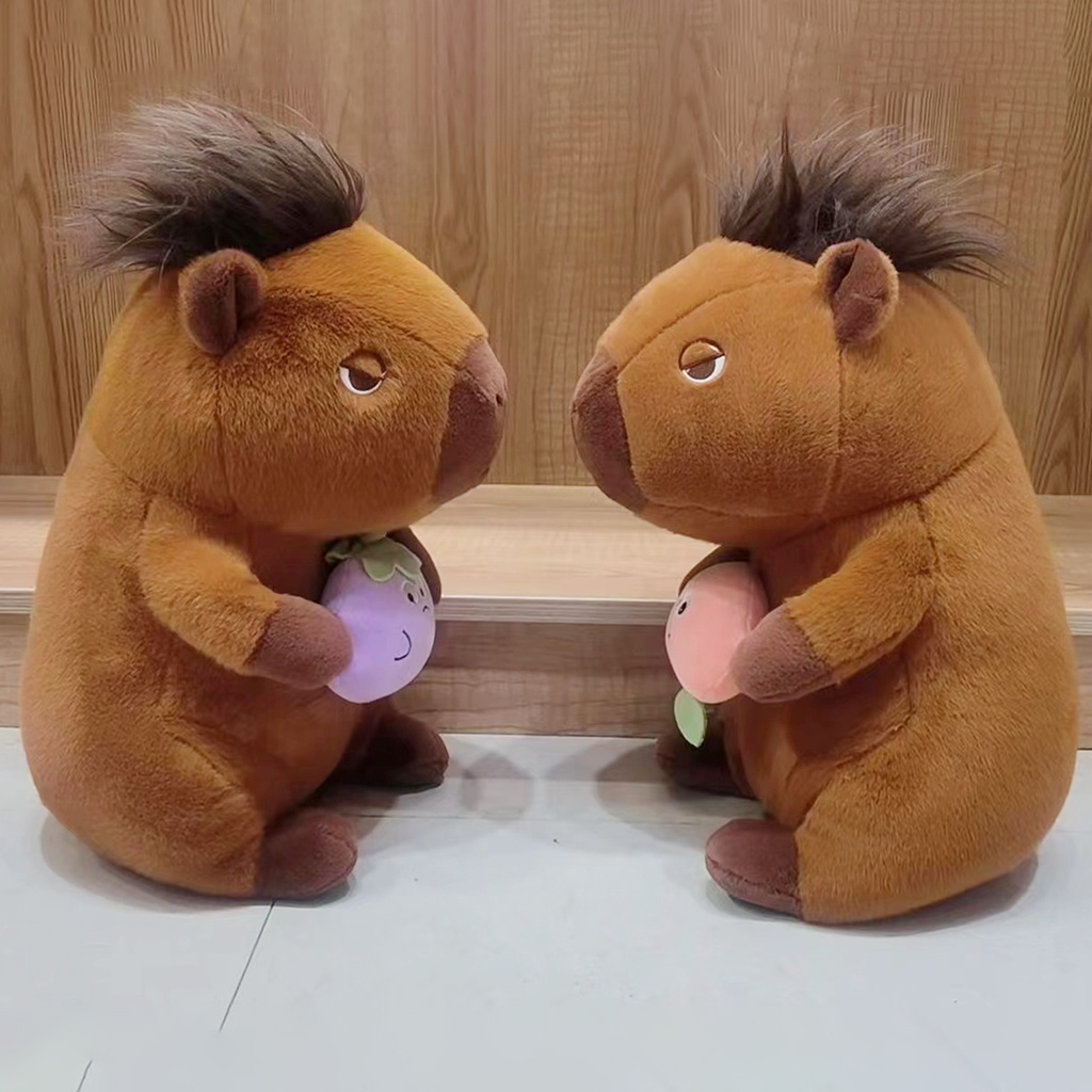 🔥CÓ SẴN🔥Gấu bông Capybara siêu mềm Búp Bê Nhồi Bông Capybara Mềm Mại Đáng Yêu, Gấu Bông Mô Phỏng Capybara