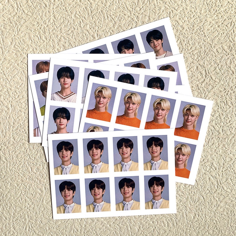 Bộ Sưu Tập Ảnh Thẻ id Hình Nhóm Nhạc kpop stray kids nacific Cho Học Sinh