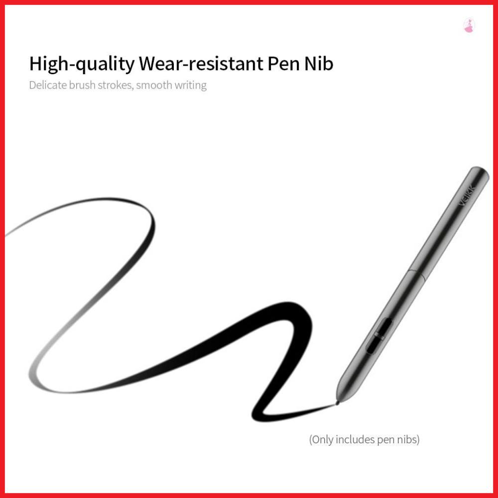 Veikk Set 10 Đầu Bút Thay Thế p001 Không Cần Bút stylus Cho veikk s640 a30