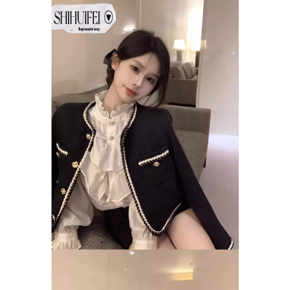 SHIHUIFEI áo khoác dù áo khoác bomber Durable Phong cách INS Sôi động WJK23A0DMK 42Z231017