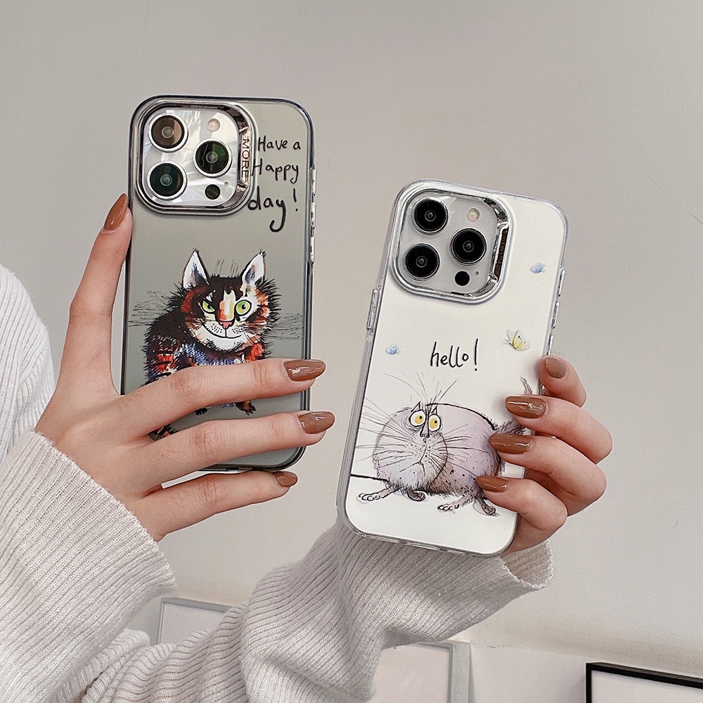 Ốp Điện Thoại Họa Tiết hello Kitty Cho iphone 15 14 pro max 13 12 pro max 11