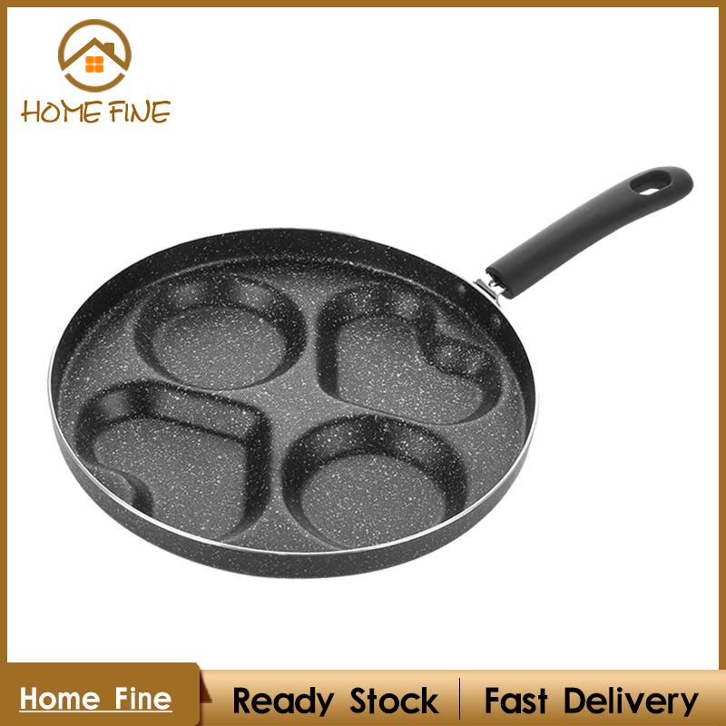 Chảo Chiên Trứng 4 Ngăn Chống Dính Tiện Dụng Cho Nhà Hàng Khách Sạn