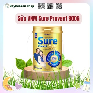 [Date 2025] Sữa Bột Vinamilk Sure Prevent - Hộp Thiếc 900G
