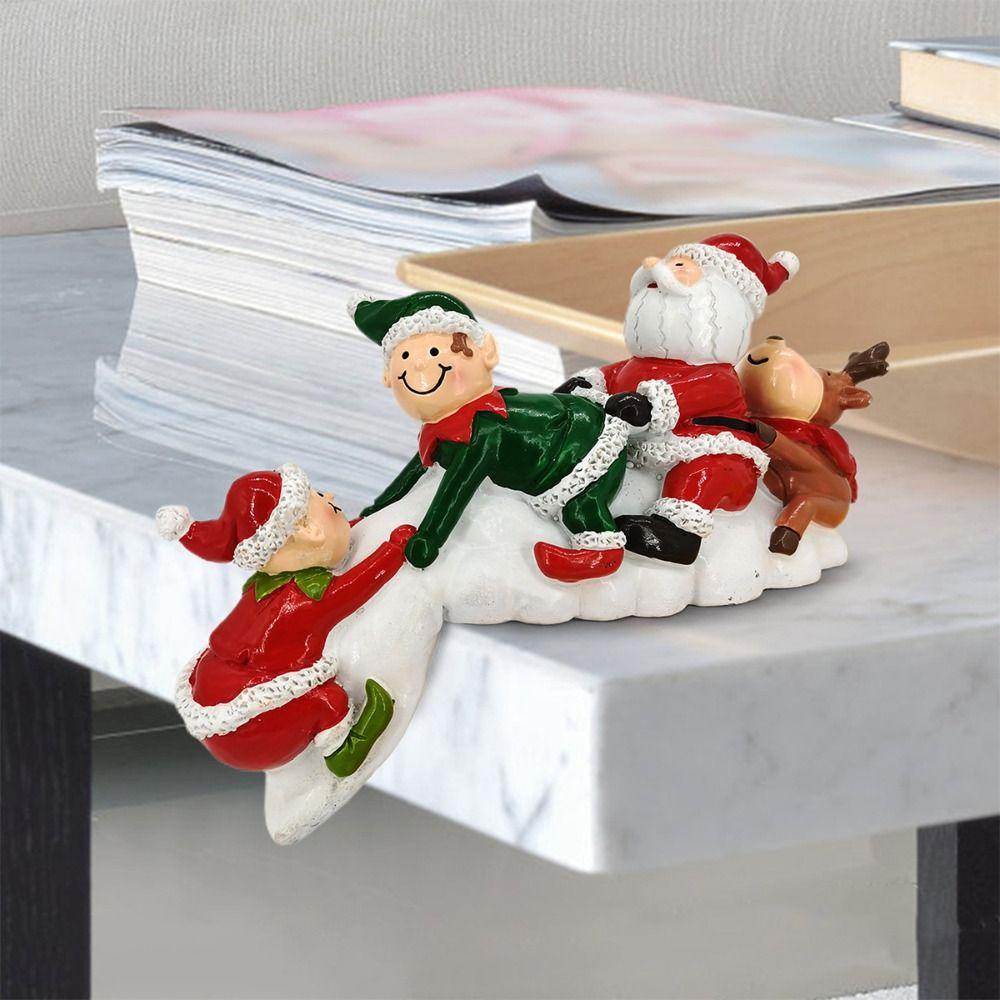 Topbeauty 1 Búp Bê Trang Trí Giáng Sinh Hình Ông Già Noel Dễ Thương