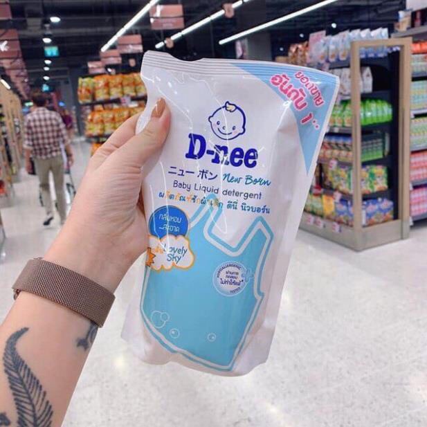 Nước giặt xả DNEE túi 550ml hương thơm bền lâu .