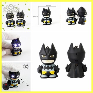 Móc Khóa Hình batman Có Đèn led Độc Đáo