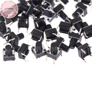 Set 50 Công Tắc Nhấn 4 Chân 6 * 6 * 8mm