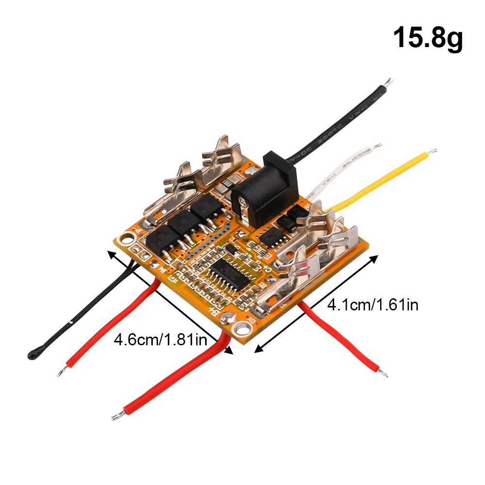 ZIQQUCU Mô Đun Mạch Sạc Pin lithium pcm lipo 5s 21v 18650