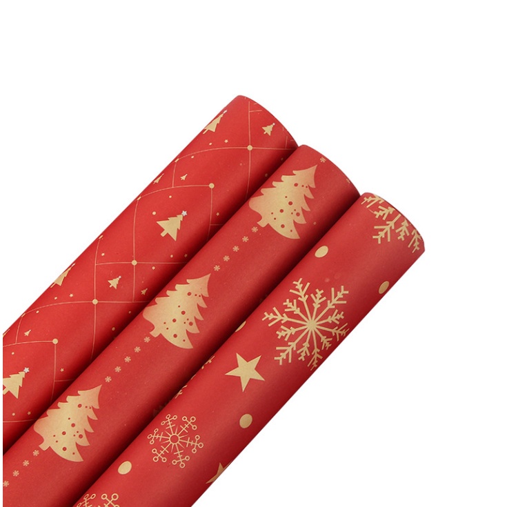 Giấy Gói Quà, Giấy Làm Thủ Công BST03 Trang Trí Noel Giáng Sinh