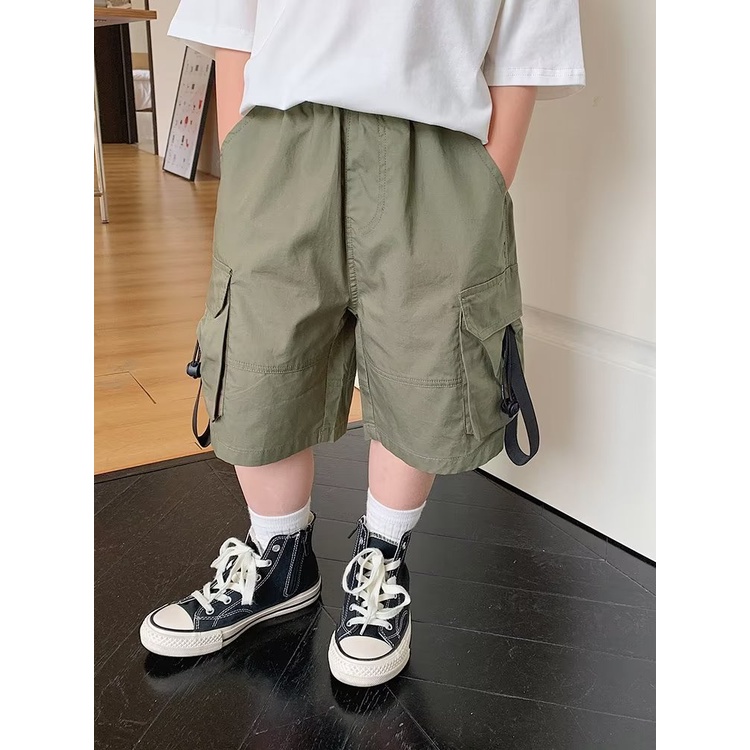 Quần Short Mỏng Thời Trang Mùa Hè 2023 Dành Cho Bé Trai