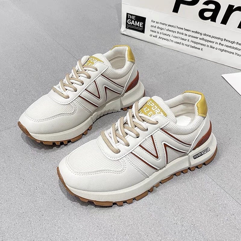 Giày Thể Thao Nữ Cao Cấp ARUKI Phối Màu Cá Tính - N337