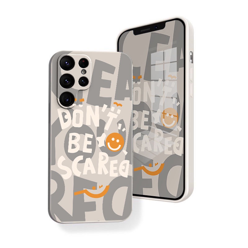 Ôp Điện Thoại Silicon Họa Tiết graffiti Tiếng Anh Độc Đáo Cho samsung s23 ultra samsung s23 + galaxy s23 s22 ultra s22 + s22 Ốp