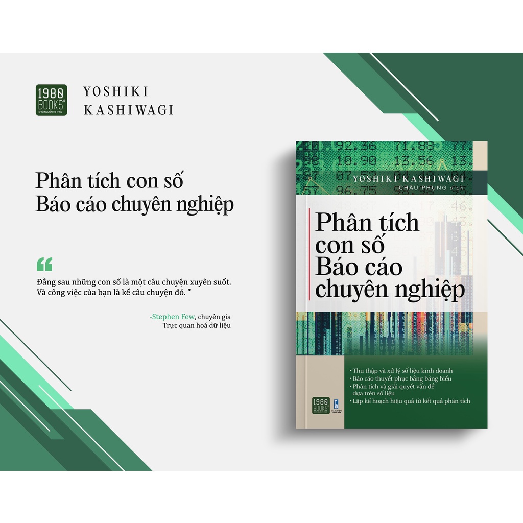 Sách - Phân tích con số báo cáo chuyên nghiệp