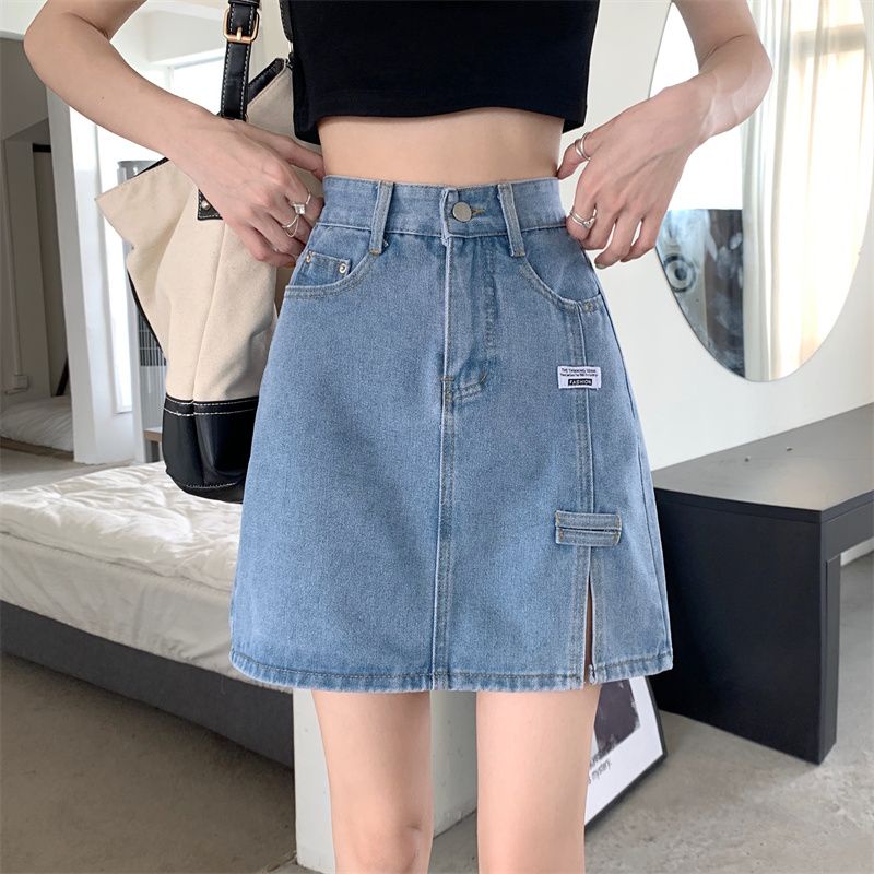 Chân váy chữ A lưng caog