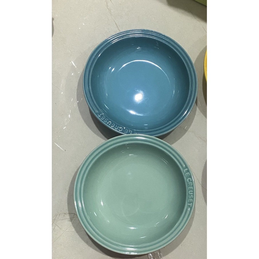 Le Creuset Đĩa 6"  hộp 6 cái - Le Creuset Mini Round Plate, Rainbow 6"