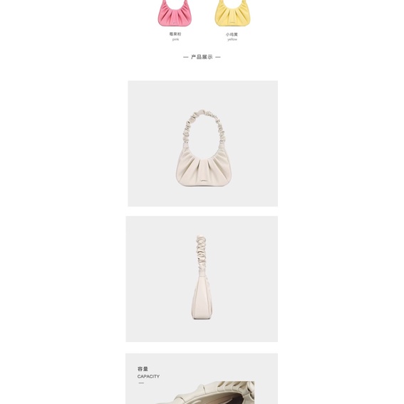 Túi Xách Đeo Vai Hình Đám Mây miumiu niche Nhỏ Gọn