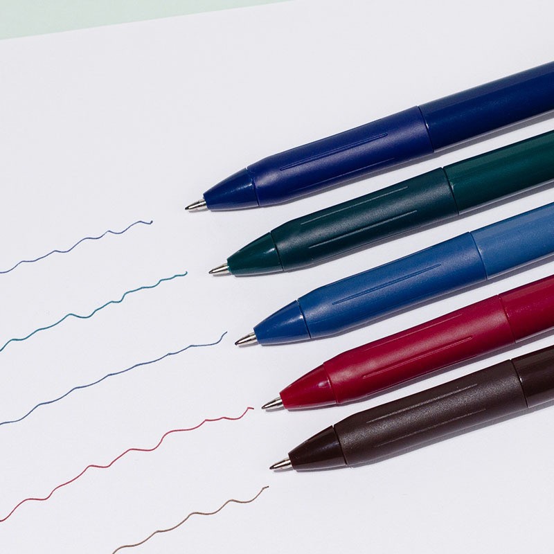 Set 5 Bút gel vintage Light Retro Gel Pen 0.5mm - 10 màu