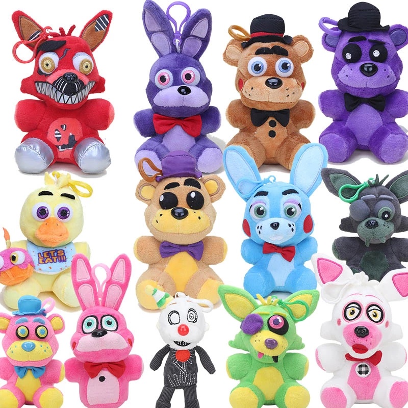 Mới Đồ chơi nhồi bông fnaf nightmare freddy 25cm