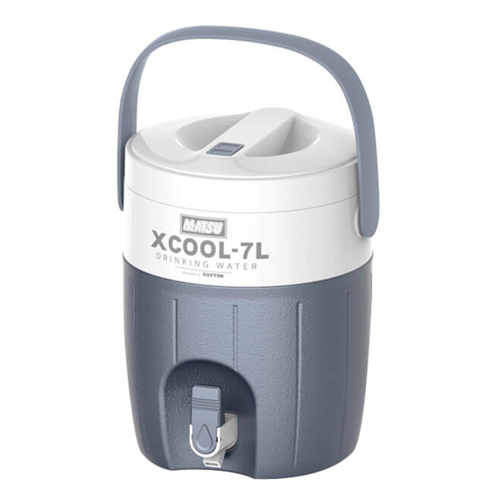 BÌNH ĐÁ GIỮ NHIỆT 7L XCOOL NHỰA DUY TÂN CHÍNH HÃNG - BÌNH ĐÁ GIỮ NHIỆT NÓNG LẠNH CÓ VÒI NHIỀU MÀU