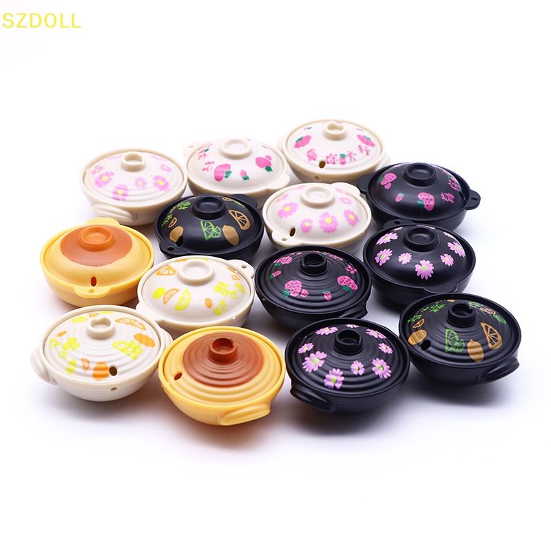 Mô Hình Nồi Nấu Súp mini Trang Trí Nhà Búp Bê 1 / 12