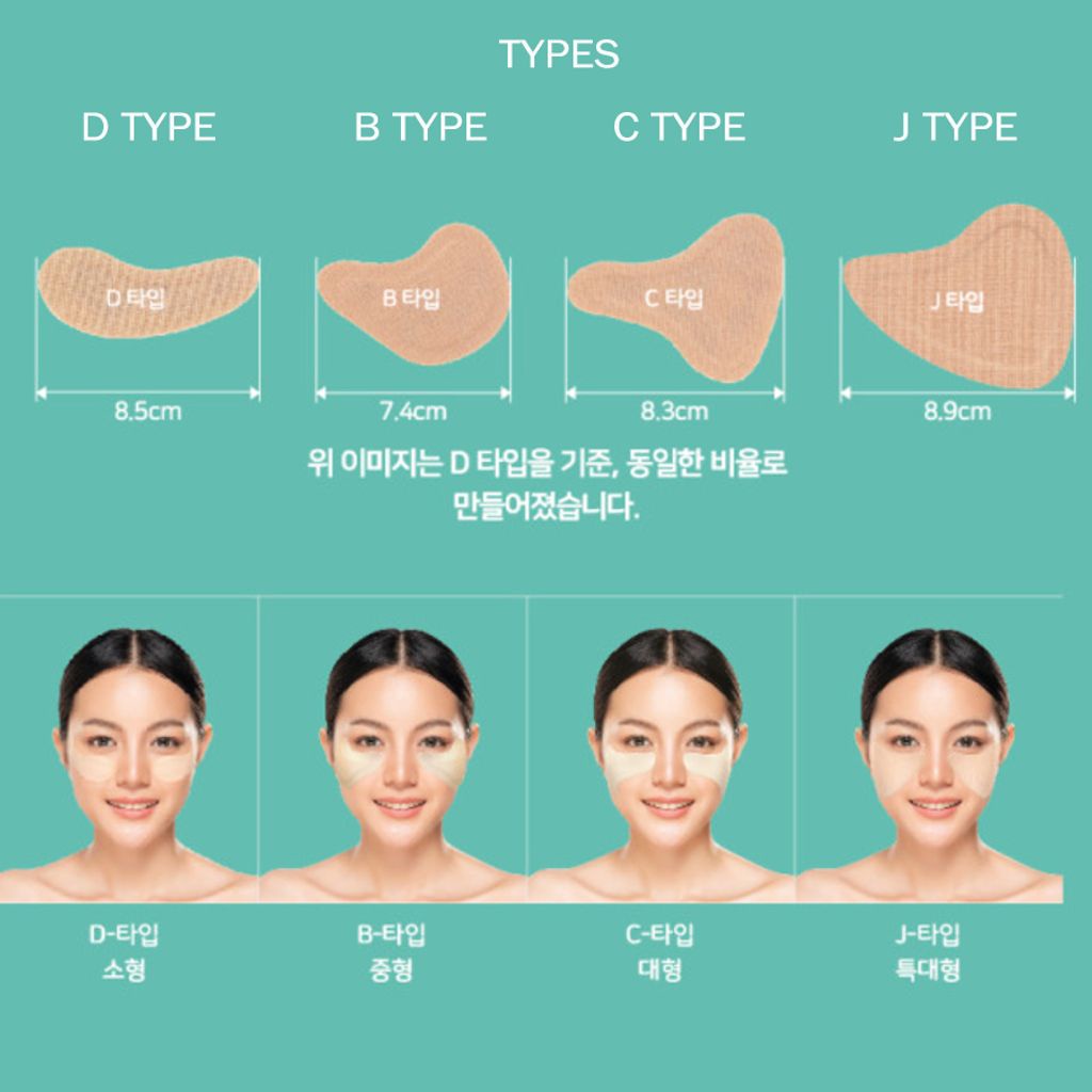 UV Protection Patch Soft Golf Type-C 7pairs