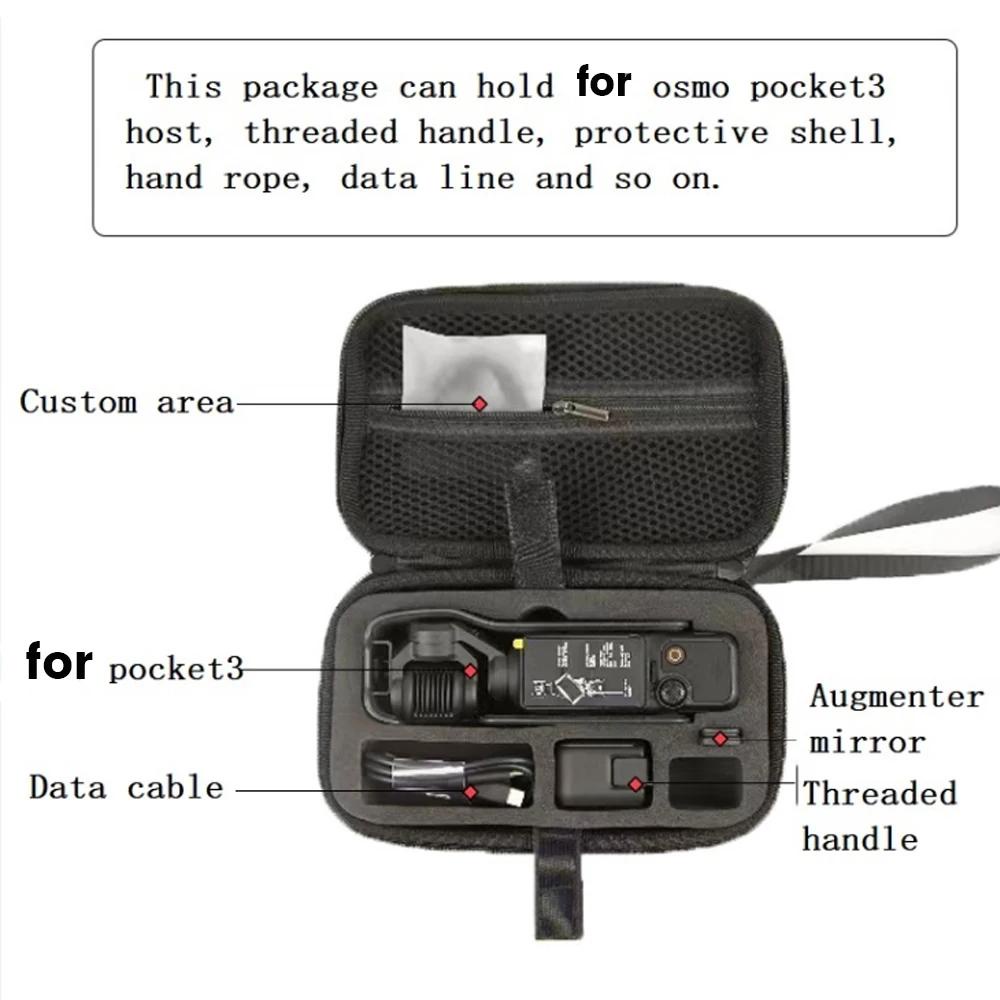 Túi Đựng Máy Ảnh Cầm Tay Bằng nylon / pu Cho dji osmo pocket 3 / dji osmo pocket 3