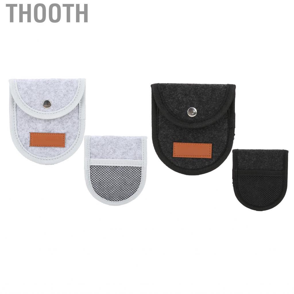 Thooth Guitar Pick Bag Plectrum Holder Case Storage Pouch for Electric Gift fe