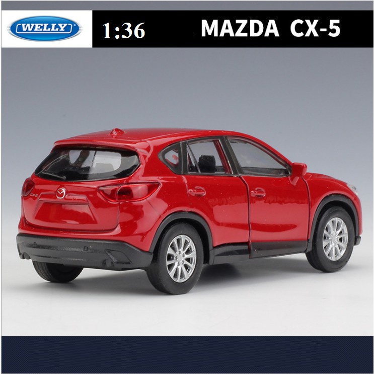 Xe mô hình ô tô Mazda CX5 mini bằng kim loại xe đồ chơi trẻ em tỉ lệ