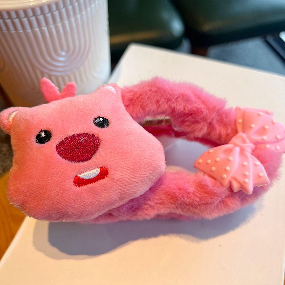 Keene Kẹp Tóc Hình Cá Mập Hoạt Hình Nhồi Bông Sáng Tạo Cho Nữ