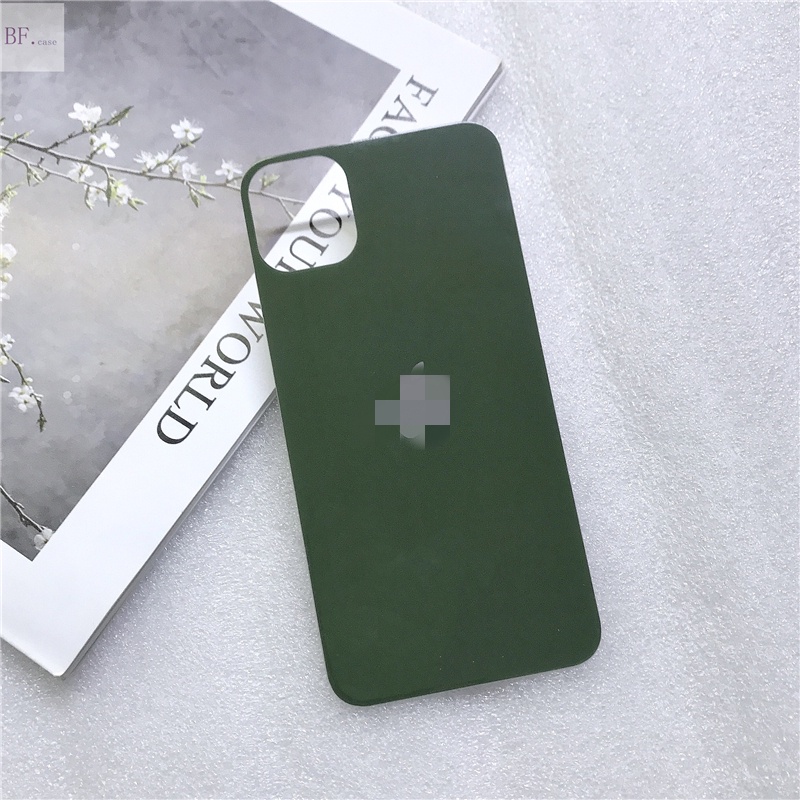 Ốp Điện Thoại Kính Cường Lực Đổi Màu Theo Nhiệt Độ Cho iphone 11 12 pro max