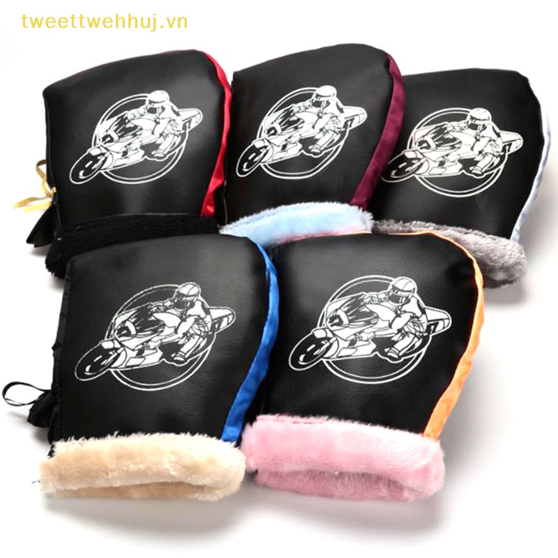 Tweehuj Găng Tay Lái Xe Máy Giữ Ấm Mùa Đông Chống Thấm Nước unisex vn