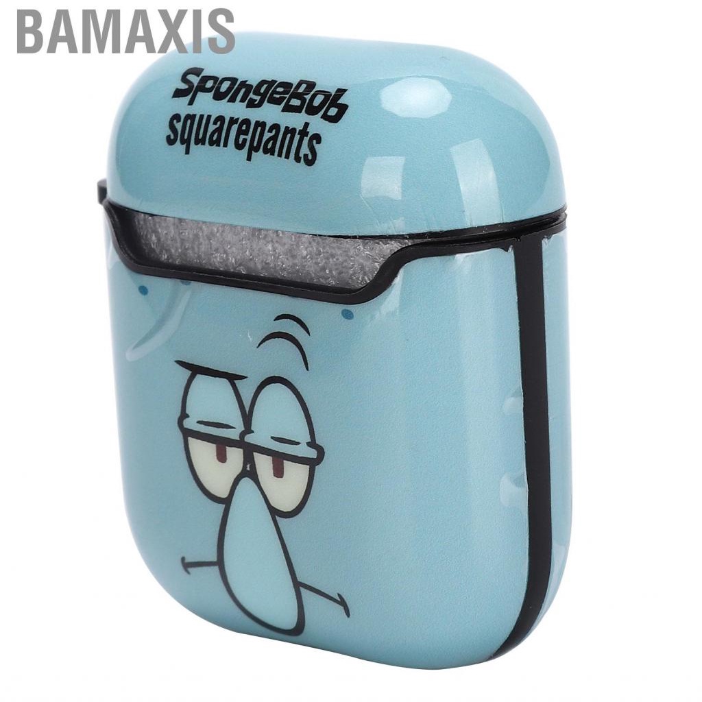 Bamaxis Case  Portable Durable Safety Protection Unique Pattern Shockproof ABS Protective Cover for IOS Earbud 2