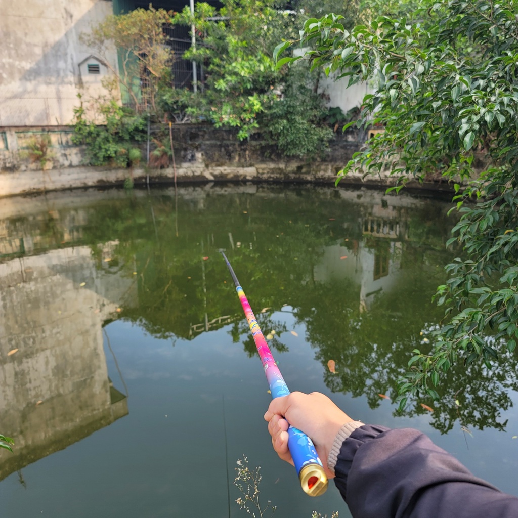 MONSTER Cần câu tay Hoa Mực Nước phiên bản 2023,chất liệu carbon