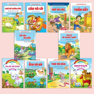 Sách Truyện Ngụ Ngôn Aesop Song Ngữ Anh Việt