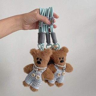 Móc khóa hình gấu bông xinh xắn