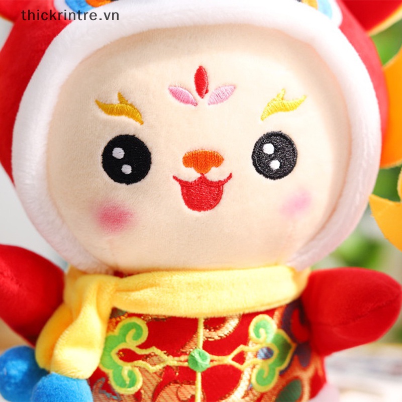 Đồ Chơi Nhồi Bông Hình Rồng Năm Con Giáp Trung Quốc Trang Trí Bàn Làm Việc