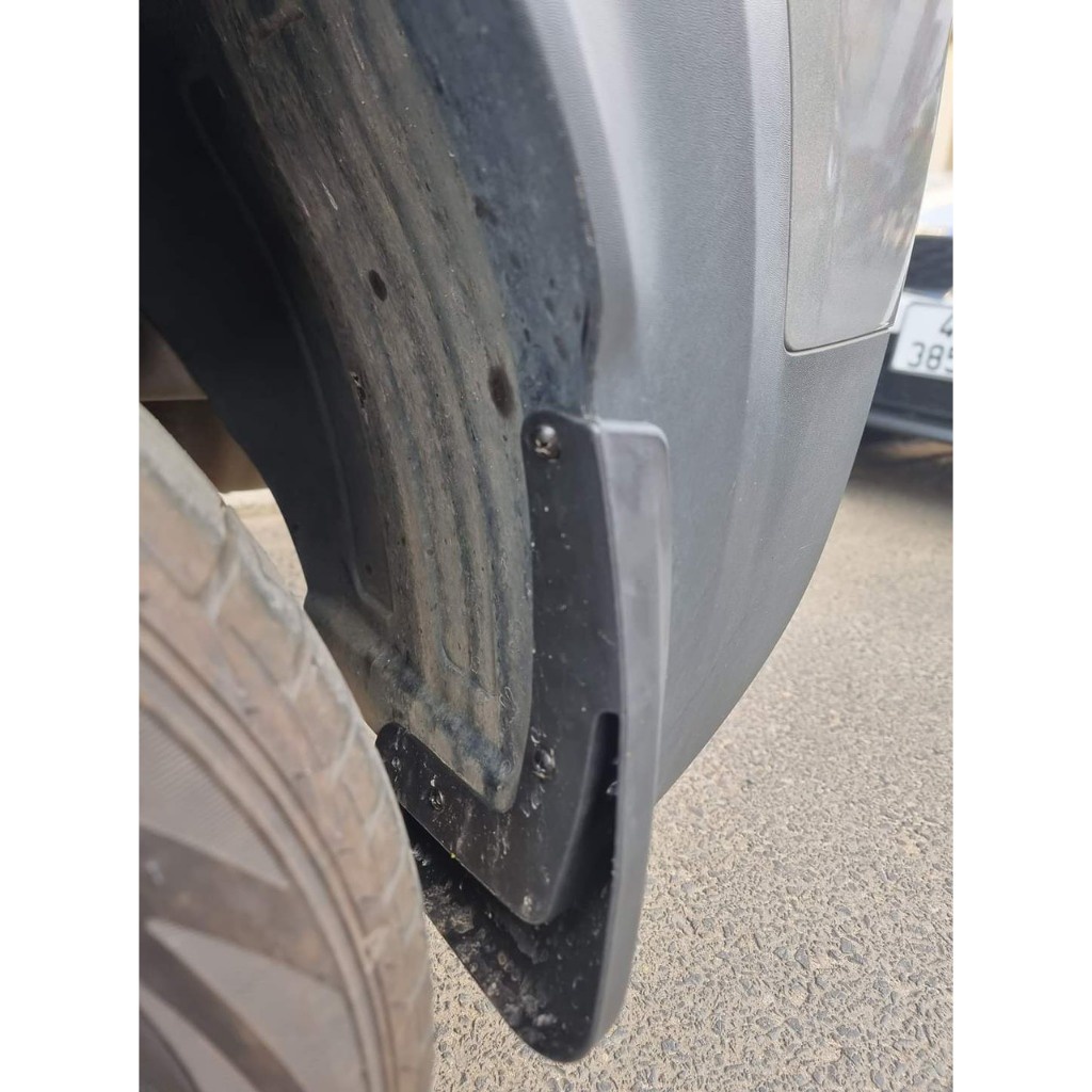 Bộ 4 chắn bùn xe Kia Sonet 2021 2022 2023 + kèm ốc vít, giúp hạn chế bùn đất bắn lên xe - Hellooto shop