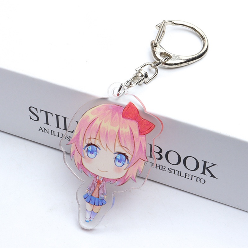 Móc Chìa Khóa Bằng acrylic In Họa Tiết Hoạt Hình Cho Fan Ký Tự Tokidoki