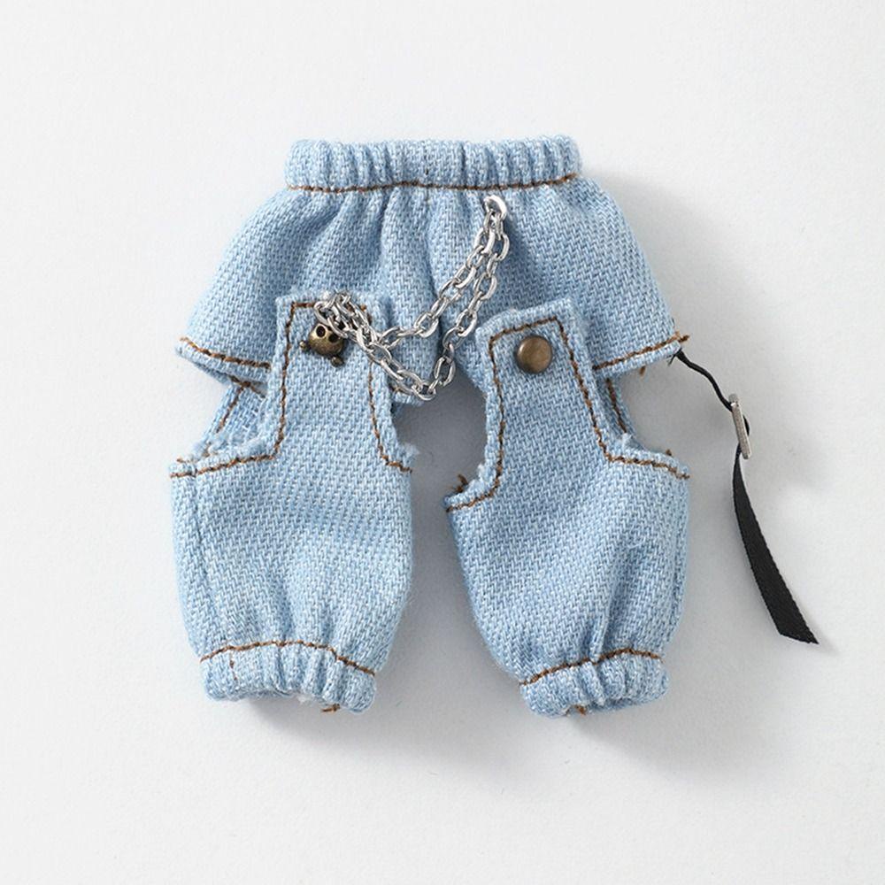 Uumir Quần Dài denim Có Túi Với 6 Màu Chất Lượng Cao Cho Búp Bê 1 / 11 ob11 / 1 / 12