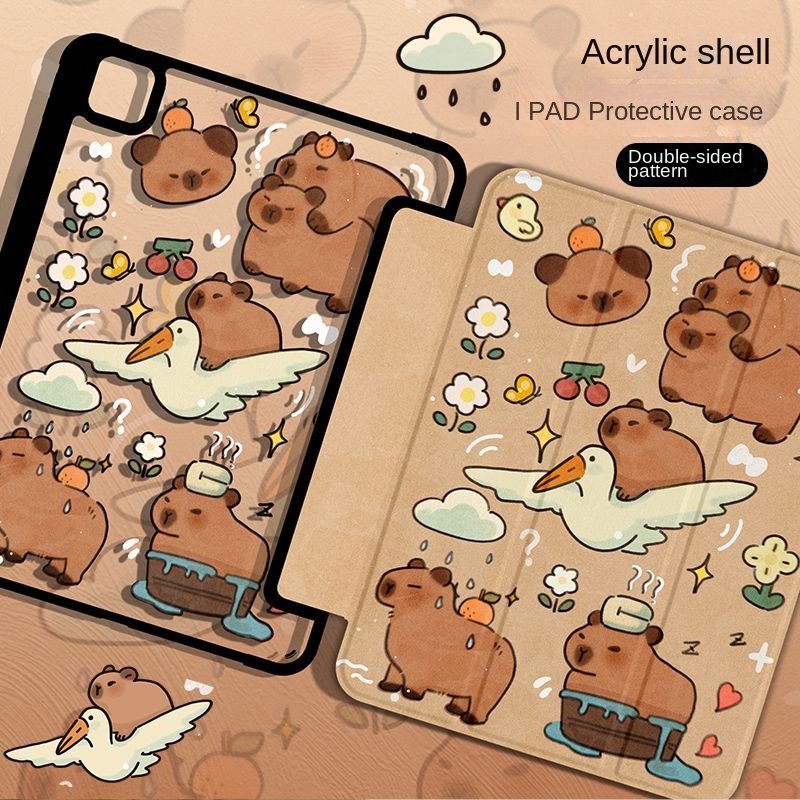 Ốp Máy Tính Bảng Bằng acrylic Cho ipad gen9 gen8 gen7 10.2 air4 air5 2022 gen 10 10.9 2020 2021 pro11 2020 / 2021 Giá Đỡ