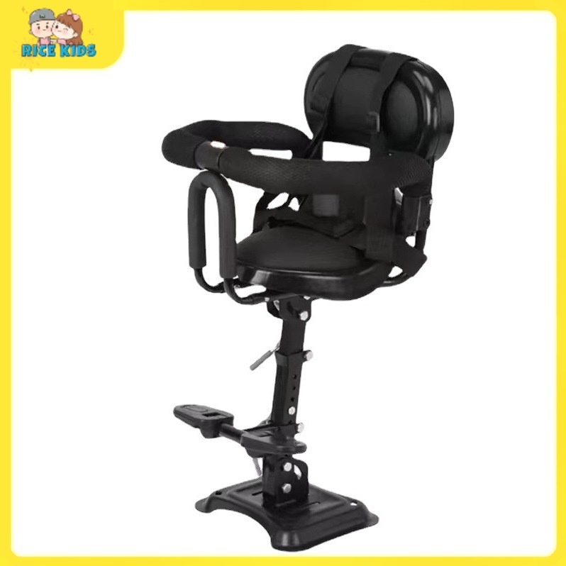 Ghế ngồi xe máy cho bé. Ghế ngồi trước đi xe ga LEAD, VISION, SH Mode, Xe đạp điện [ RICE KIDS ]