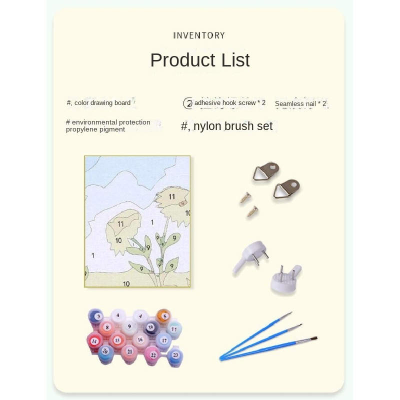 Bộ 3 Bức Tranh Sơn Dầu Phong Cảnh Dùng Để Trang Trí Phòng Khách diy 7