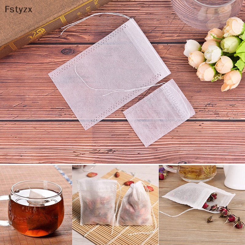 Fstyzx Set 100 Túi Lọc Trà Rỗng Sử Dụng Một Lần vn
