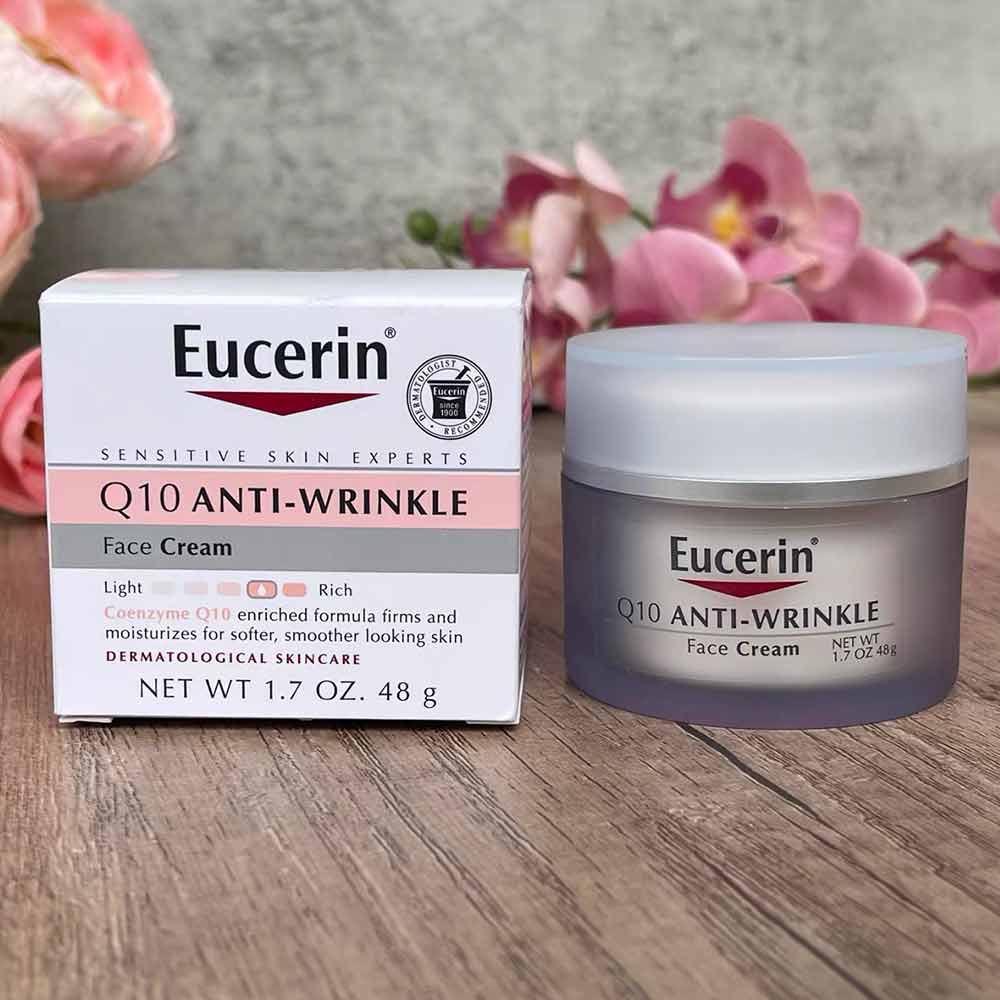 Eucerin Q10 Anti-Wrinkle Face Creme 48g